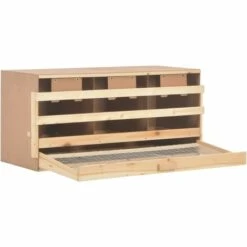 TRUE DEAL Pondoir 3 Compartiments 96x40x45 Cm Pinède Solide 7 TRUE DEAL Pondoir 3 Compartiments 96x40x45 Cm Pinède Solide -Polire Soldes Boutique 26126528 3