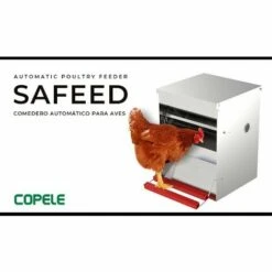 COPELE Mangeoire Anti-nuisible Safeed 6 Kg - Gris / Rouge -Polire Soldes Boutique 26675892 4