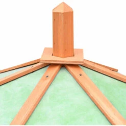 ASUPERMALL Poulailler Bois De Pin Massif Et Sapin 126x117x125 Cm 8 ASUPERMALL Poulailler Bois De Pin Massif Et Sapin 126x117x125 Cm -Polire Soldes Boutique 26964183 4