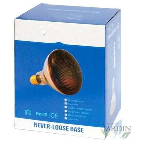 SUINGA Lampe à Ampoule Infrarouge 250W Pour Incubateurs Et Soins Aux œufs 1 SUINGA Lampe à Ampoule Infrarouge 250W Pour Incubateurs Et Soins Aux œufs