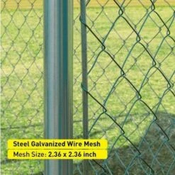Bc-elec - RA-D33 Parc à Chiots 3x3x1.8m Ou 1.5x4.6x1.8m, Enclos Pour Chiens, Chenil D'extérieur, Enclos D'exercice Cage Pour Chiens - Gris 8 Bc-elec - RA-D33 Parc à Chiots 3x3x1.8m Ou 1.5x4.6x1.8m, Enclos Pour Chiens, Chenil D'extérieur, Enclos D'exercice Cage Pour Chiens - Gris -Polire Soldes Boutique 27977688 4