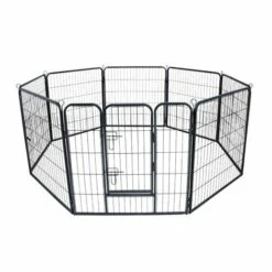 WILTEC Enclos Parc Extérieur Pour Chien Et Chat Grillage Barrière Protection Animaux Domestiques M 210x80cm