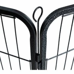 WILTEC Enclos Parc Extérieur Pour Chien Et Chat Grillage Barrière Protection Animaux Domestiques M 210x80cm -Polire Soldes Boutique 2822224 4