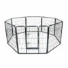 WILTEC Enclos Parc Extérieur Chien Et Chat Grillage Barrière Protection Animaux Domestiques L 210x100cm