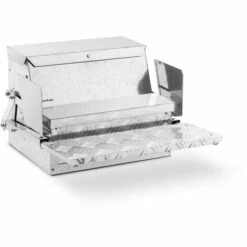 WIESENFIELD Mangeoire Automatique Pour Volaille Poule Canard Oie 11,5 Kg En Acier Galvanisé - Gris