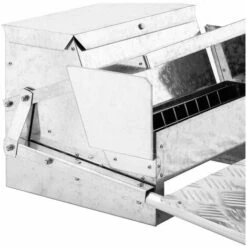 WIESENFIELD Mangeoire Automatique Pour Volaille Poule Canard Oie 11,5 Kg En Acier Galvanisé - Gris 8 WIESENFIELD Mangeoire Automatique Pour Volaille Poule Canard Oie 11,5 Kg En Acier Galvanisé - Gris -Polire Soldes Boutique 28259339 4