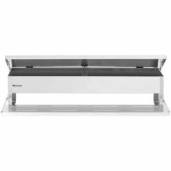WIESENFIELD Mangeoire Automatique Pour Volaille Poule Oie 12 Kg Marchepied Aluminium Embouti - Gris -Polire Soldes Boutique 28259347 3