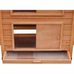 Poulailler 2 Poules Clapier Mobile 1625x560x1075 Mm 2 Zones De Pondoir 2 Séparateurs 2 Perchoirs 2 Portes Verrouillables, Rampe, Imperméable Nettoyage Facile-BRAST -Polire Soldes Boutique 29032194 4