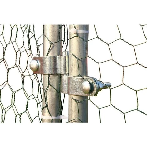 ESTEXO Enclos Extérieur Poulailler 3 X4 M Cage à Poulet 2 ESTEXO Enclos Extérieur Poulailler 3 X4 M Cage à Poulet – Image 2