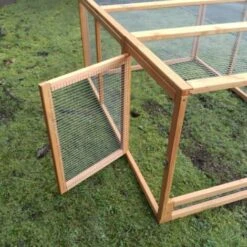 CHEMIN DES POULAILLERS Parc Grillagé Pour Poulailler Farmer L Et Xl Bois Fsc -Polire Soldes Boutique 29831863 5