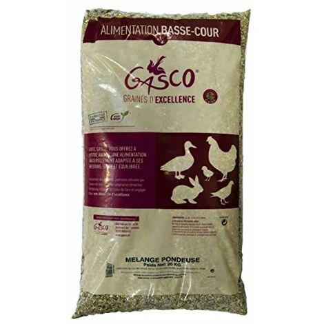 MAISANGE Gasco Melange Pondeuse Pour Elevage/Agriculture Urbaine 20 Kg - Lot De 1 1 MAISANGE Gasco Melange Pondeuse Pour Elevage/Agriculture Urbaine 20 Kg - Lot De 1
