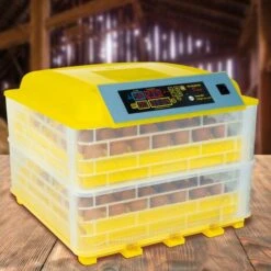 IDMARKET Couveuse Automatique 112 Oeufs Incubateur Autonome Intelligent