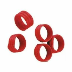 KERBL FRANCE Bague D'identification Volailles 16mm Rouge - Lot De 20 Pièces