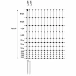 HORIZONT Filet Volaille Non électrifié 25m, H 1.2m - Vert -Polire Soldes Boutique 30866504 3