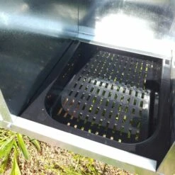 POULAILLER DIRECT Pondoir Poule Extérieur En Métal 4 Nichoirs - Gaun -Polire Soldes Boutique 31026218 5