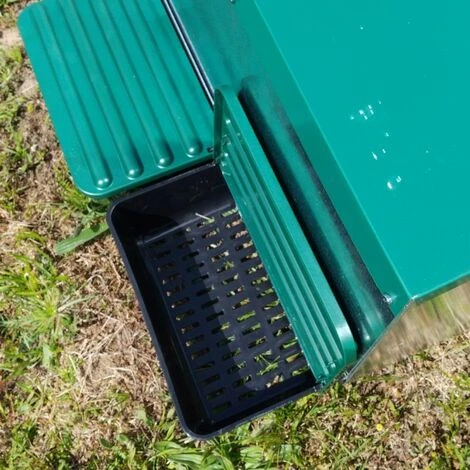 POULAILLER DIRECT Pondoir Poule Extérieur En Métal 1 Nichoir - Gaun 2 POULAILLER DIRECT Pondoir Poule Extérieur En Métal 1 Nichoir - Gaun – Image 2