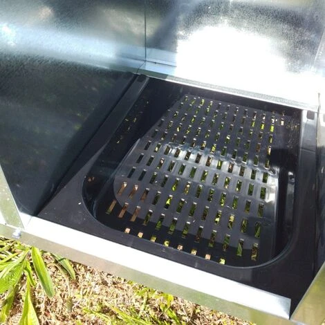 POULAILLER DIRECT Pondoir Poule Extérieur En Métal 1 Nichoir - Gaun 5 POULAILLER DIRECT Pondoir Poule Extérieur En Métal 1 Nichoir - Gaun – Image 5