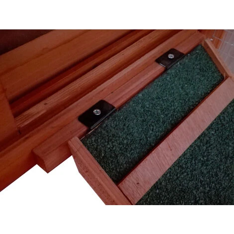 Poulailler 2 Poules (2-3) Bois 198 X 790 X 120 Cm Avec Pondoir /enclos BIGSIZE, 2 Portes, 2 Perchoirs, Rampe Interne, Imperméable, Nettoyage Facile - De BRAST 3 Poulailler 2 Poules (2-3) Bois 198 X 790 X 120 Cm Avec Pondoir /enclos BIGSIZE, 2 Portes, 2 Perchoirs, Rampe Interne, Imperméable, Nettoyage Facile - De BRAST – Image 3
