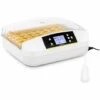 INCUBATO Couveuse Automatique Incubateur Appareil À Couver 32 Oeufs Volaille Éleveur LCD - Jaune, Noir