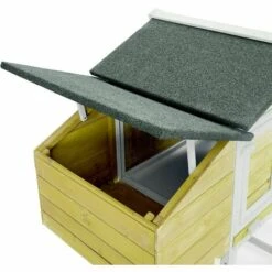 MADE4US Rosalie Jaune - Enclos Poulailler 2 Poules - Jaune -Polire Soldes Boutique 33393066 4