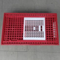 CHEMIN DES POULAILLERS Cage Transport Poules Et Volailles 77x57x27cm 2 Portes Rouge Et Blanche 7 CHEMIN DES POULAILLERS Cage Transport Poules Et Volailles 77x57x27cm 2 Portes Rouge Et Blanche -Polire Soldes Boutique 35331813 3