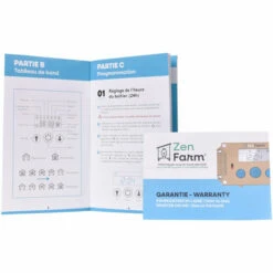 CHEMIN DES POULAILLERS Portier Sécurité Poulailler Avec Alimentation Électrique Boutons Bleus - Zen Farm -Polire Soldes Boutique 36690546 5