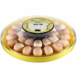 BETTER MAISON Tourneur Automatique D'oeufs D'incubateur Numérique De 30 Oeufs Pour Les Canards Et Poulet - Jaune