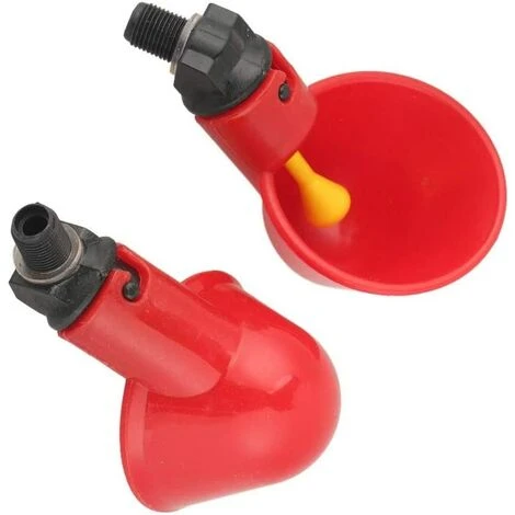 LANGRAY Paquet De 24 Gobelets D'eau De Poulet, Abreuvoirs Automatiques Pour Volaille, Gobelets D'arrosage De Poulet Cailles Pigeon 5 LANGRAY Paquet De 24 Gobelets D'eau De Poulet, Abreuvoirs Automatiques Pour Volaille, Gobelets D'arrosage De Poulet Cailles Pigeon – Image 5