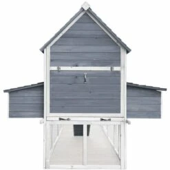 WILTEC Poulailler Gris 310x150x150cm Cm Bois Nichoir & Enclos Bac Amovible Cage Élevage Basse-cour 6 WILTEC Poulailler Gris 310x150x150cm Cm Bois Nichoir & Enclos Bac Amovible Cage Élevage Basse-cour -Polire Soldes Boutique 38147096 3