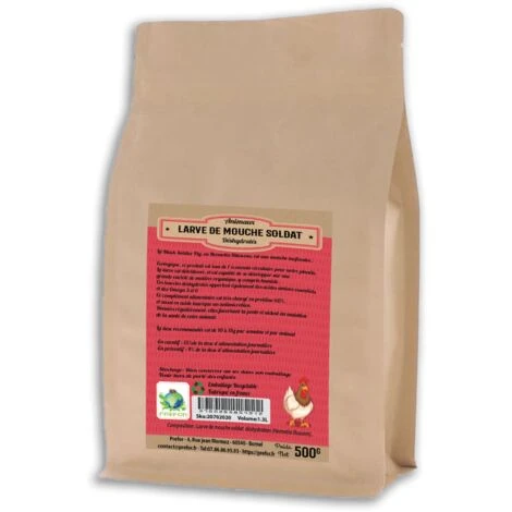 CHEMIN DES POULAILLERS Larves De Mouche Soldat À Picorer Pour Volailles Doypack 1,3l - Prefor 1 CHEMIN DES POULAILLERS Larves De Mouche Soldat À Picorer Pour Volailles Doypack 1,3l - Prefor