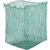 WIESENFIELD Grand Filet À Foin Rond Nourriture Chevaux Poneys PP 1,4x1,4x1,6 M Mailles 6 Cm - Noir, Vert