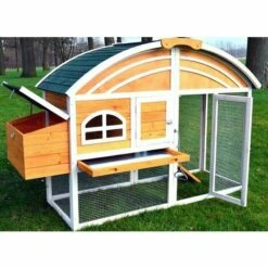 BB-LOISIRCD Poulailler En Bois Pour Jardin 200x70x120 Cm Modele 127 Cocorico -Polire Soldes Boutique 39197259 4