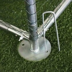 ALICE'S GARDEN Enclos Pour Poulailler 6m² En Acier Galvanisé. Toit Imperméable Et Anti UV. Porte Avec Loquet. 3x2m 6 M² 9 ALICE'S GARDEN Enclos Pour Poulailler 6m² En Acier Galvanisé. Toit Imperméable Et Anti UV. Porte Avec Loquet. 3x2m 6 M² -Polire Soldes Boutique 39650104 5