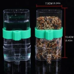 BETTERLIFE BETTE Abreuvoir À Oiseaux Automatique Mangeoires Piège à Eau Automatique Pour Oiseaux Fournitures Pour Cages à Oiseaux Accessoires Pour Cages Nourriture Fournitures Pour Cage à Oiseaux -Polire Soldes Boutique 41557362 3