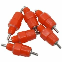 BETTERLIFE BETTE 5 Pcs Eau Tetine Poulet Alimentateur Fournitures De Volaille Poule Vis Dans Le Style