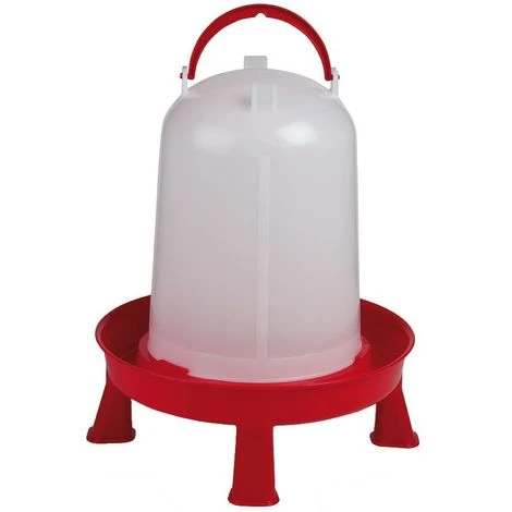 KERBL Abreuvoir En Plastique Avec Pied 5 Litres Rose - Rose 1 KERBL Abreuvoir En Plastique Avec Pied 5 Litres Rose - Rose