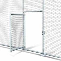 IDMARKET Enclos Poulailler Dôme 7,5 M² Parc Grillagé 3x2,5 M Avec Porte Latérale - Naturel 8 IDMARKET Enclos Poulailler Dôme 7,5 M² Parc Grillagé 3x2,5 M Avec Porte Latérale - Naturel -Polire Soldes Boutique 41828827 4