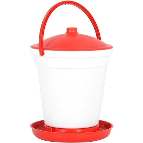VidaXL Abreuvoir Automatique Pour Volailles 18 L - Rouge 1 VidaXL Abreuvoir Automatique Pour Volailles 18 L - Rouge