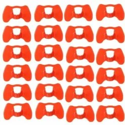 GUAZHUNIFR Lunettes De Poulet Lunettes Anti-picage Lunettes De Poulet En Plastique100 Pieces Guazhuni（rouge）