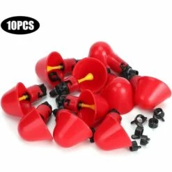 TANABATA Breuvoir De Poulet, 10 PCS Automatique Pour Volaille Distributeurs D'eau Automatique Avec Tasses D'arrosage Pour Poulailler Poulet Canard Volaille Abreuvoir Mangeoire -Polire Soldes Boutique 44322339 3