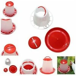 TANABATA Direct Abreuvoir En Plastique Pour Poulet, Caille, Poule, 1,5 L -Polire Soldes Boutique 44322892 4