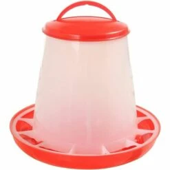 TANABATA Mangeoire Et Arrosage Pour Poussin, 1,5 Kg, Distributeur D'eau Automatique En Plastique Pour Volaille, Poules, Oiseaux, Pigeons, Cailles -Polire Soldes Boutique 44322914 3