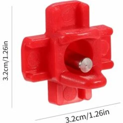 Tétine à Eau De Volaille, Abreuvoir Automatique Pour Tétine De Poulet Avec Montage Latéral Horizontal Fontainebleau 12Pcs Rouge -Polire Soldes Boutique 45292969 4