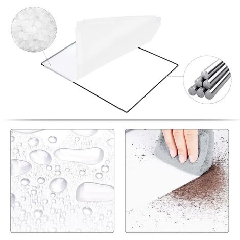 SONGMICS Enclos Pour Petit Animal, Clôture Modulable, Transparent LPC004W01 - Blanc 3 SONGMICS Enclos Pour Petit Animal, Clôture Modulable, Transparent LPC004W01 - Blanc – Image 3