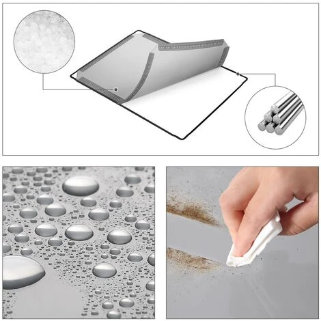 SONGMICS Enclos Pour Petits Animaux Avec Fond, Cage Modulable Pour Cochon D’Inde, Hamster, Lapin, Rongeur, Petits Animaux Domestiques, Gris LPC002G01 - Gris 3 SONGMICS Enclos Pour Petits Animaux Avec Fond, Cage Modulable Pour Cochon D’Inde, Hamster, Lapin, Rongeur, Petits Animaux Domestiques, Gris LPC002G01 - Gris – Image 3