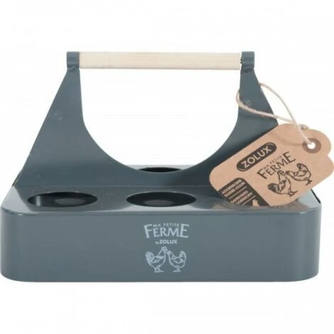 Porte Oeuf Metal Ardoise - Zolux 4 Porte Oeuf Metal Ardoise - Zolux – Image 4