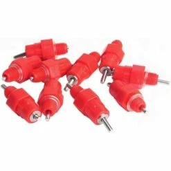 VERSAILLESFR 2 Pcs Eau Tetine Poulet Alimentateur Fournitures De Volaille Poule Vis Dans Le Style -Versailles -Polire Soldes Boutique 45968163 4