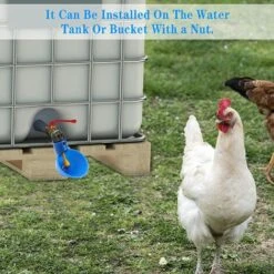 VERSAILLESFR Volaille Tasse à Boire Automatique En Plastique Distributeur D'Eau De Poulet，Abreuvoir Pour Poules Poulailler Volaille Oiseau Coupes Buveur -Versailles -Polire Soldes Boutique 45968180 3