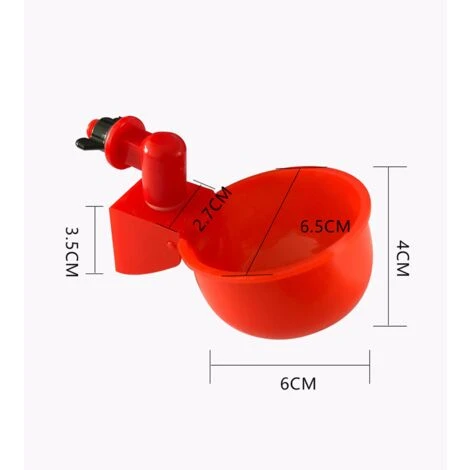 VERSAILLESFR Lot De 2 Distributeurs D'eau Automatiques Pour Volaille 5 VERSAILLESFR Lot De 2 Distributeurs D'eau Automatiques Pour Volaille – Image 5