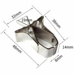 VERSAILLESFR Mangeoire À Oiseaux Pour Perroquets,3 Pcs Porte-Fruit Oiseaux En Acier Inoxydable Mangeoire à Oiseaux Pour Cage à Oiseaux Légumes Mangeoire Petits Animaux -Polire Soldes Boutique 46565479 5